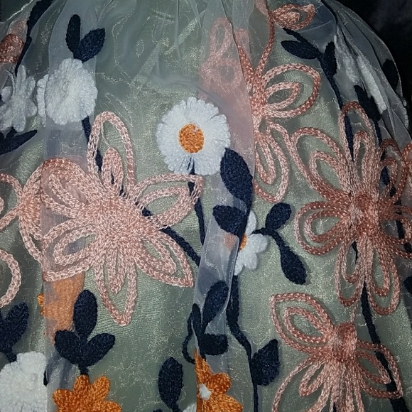 Tatyana Surrender Dress Embroidered Lil Taty Girl - Picture 3 of 5