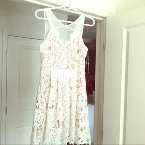 BRAND NEW White cocktail dress