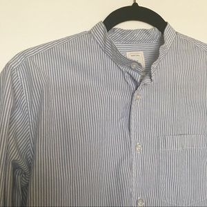 Gap Collarless Button Down