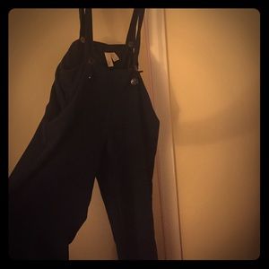 Dress pants overalls