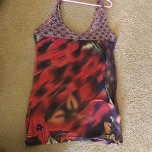 Tropical tank top