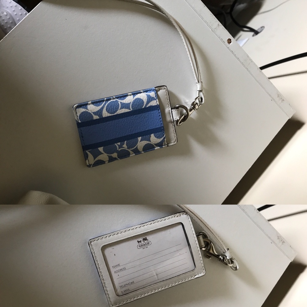 Authentic Coach Lanyard