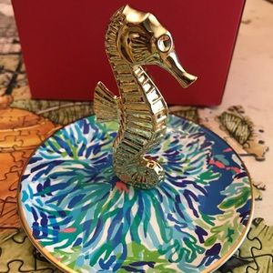 Lilly Pulitzer Ring Dish - Blue Wade & Sea