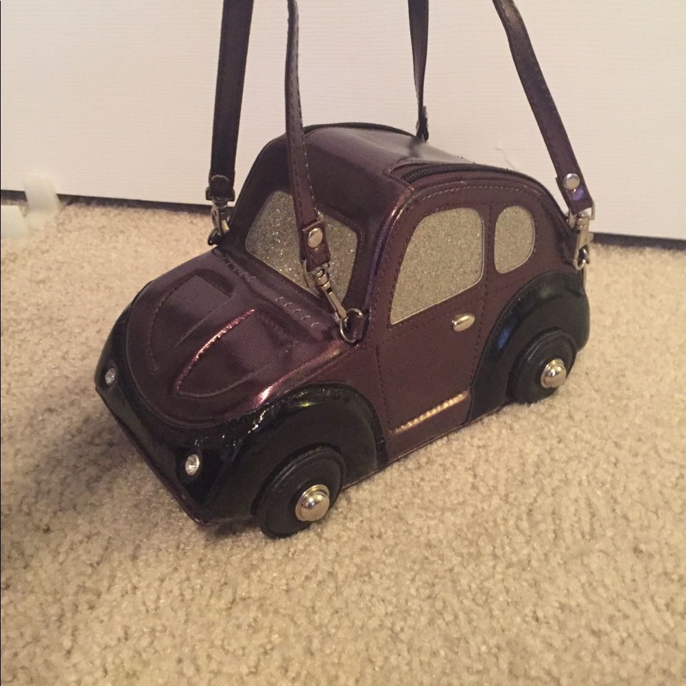 Italian Leather Car Purse