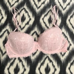 PINK Lace Bra