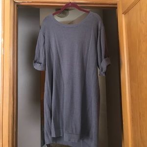 Lauren Conrad Gray Sweater Dress