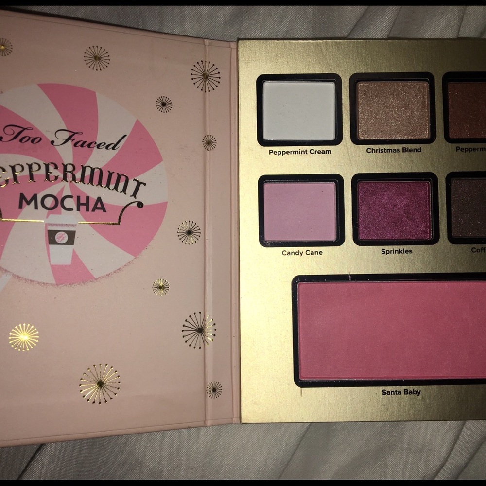 Too Faced Peppermint Mocha Xmas Eyeshadow Palette