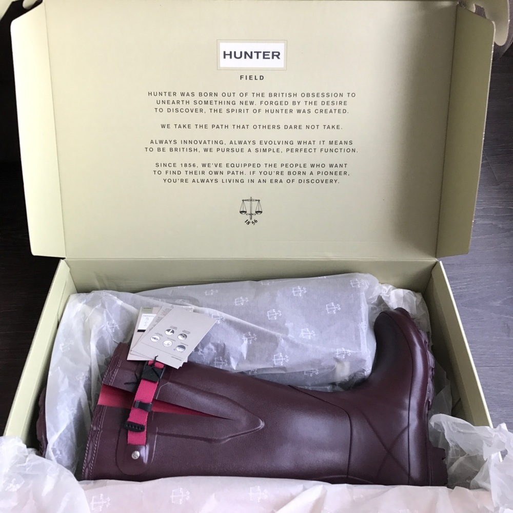 NWB Hunter Norris Field Rain Boot