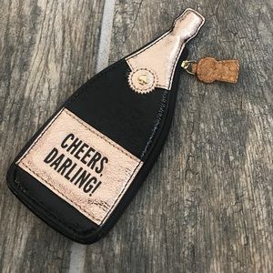 Kate Spade Rose Gold Champagne Coin purse