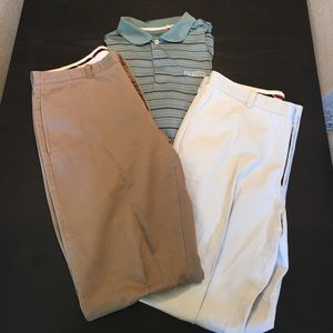 J crew - essential chino - khakis -both pair 36/34