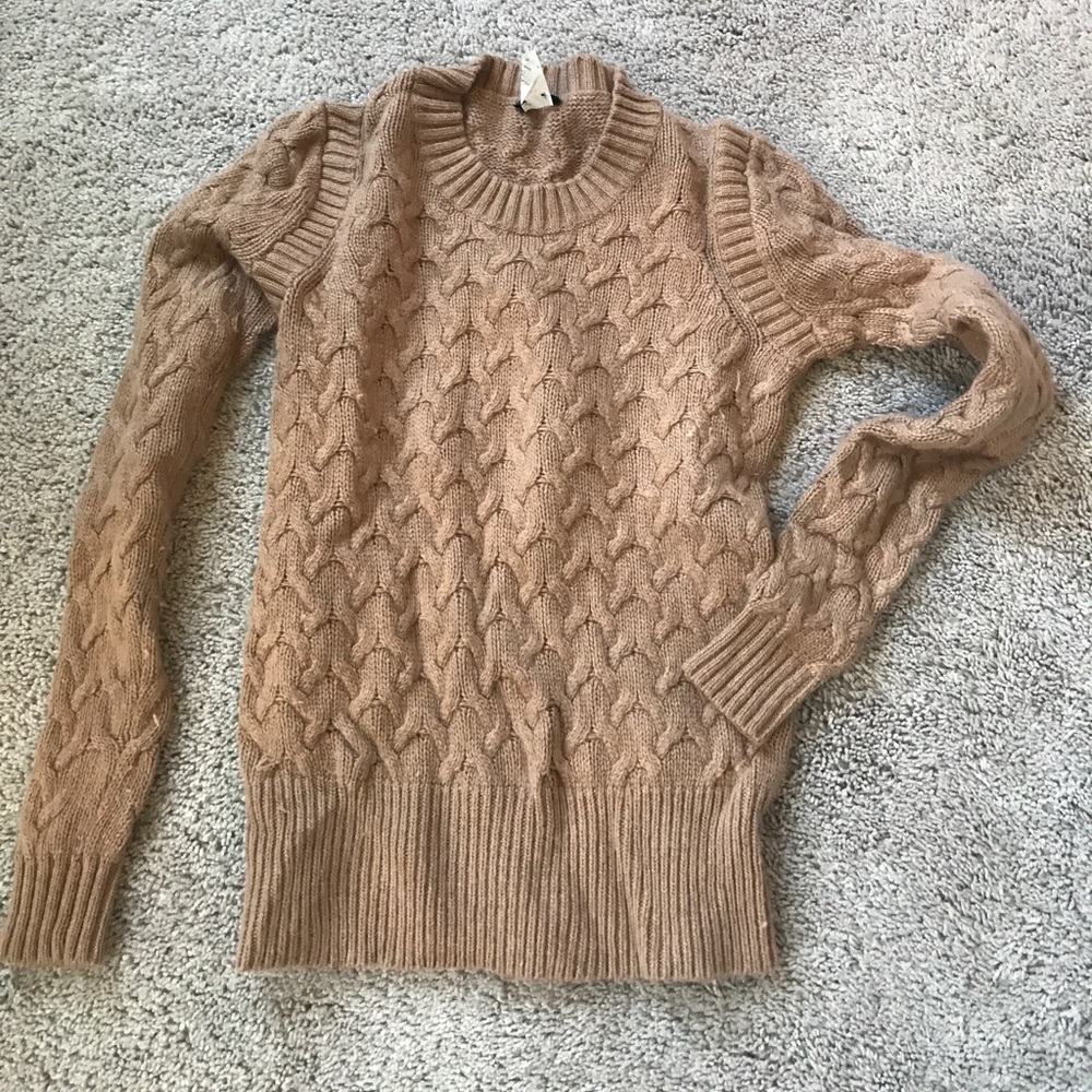 Camel colored sweater