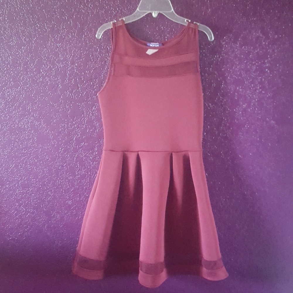 Burgandy Dress