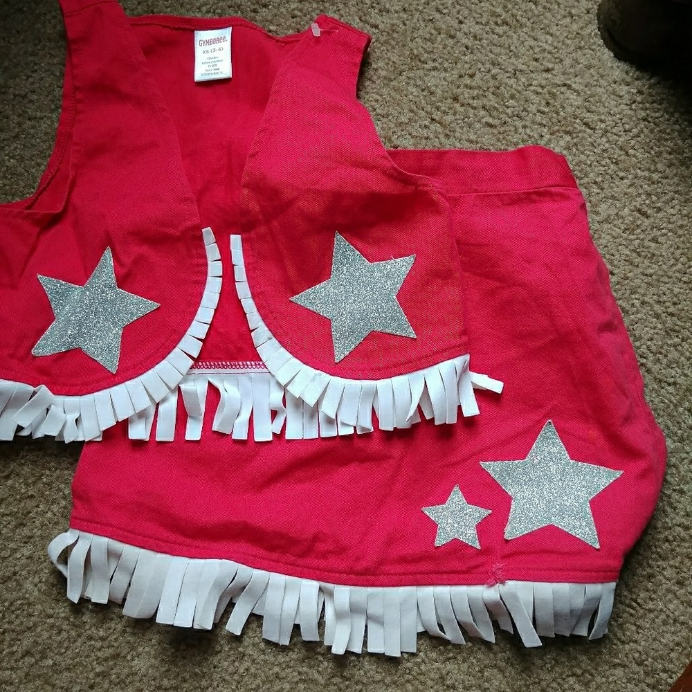 Girls Cowboy outfit size 3-4
