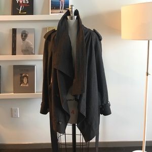 Wool Draped Original All Saints Coat