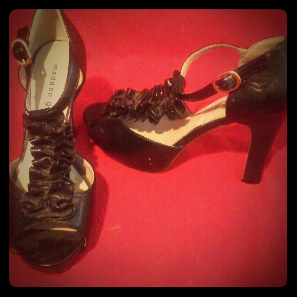 Black Madden Girl heels