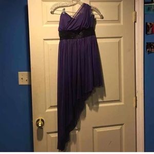 Asymmetrical Homecoming Dress