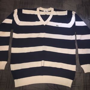 Lacoste V-Neck Sweatshirt