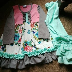 Boutique 2 piece set for girl