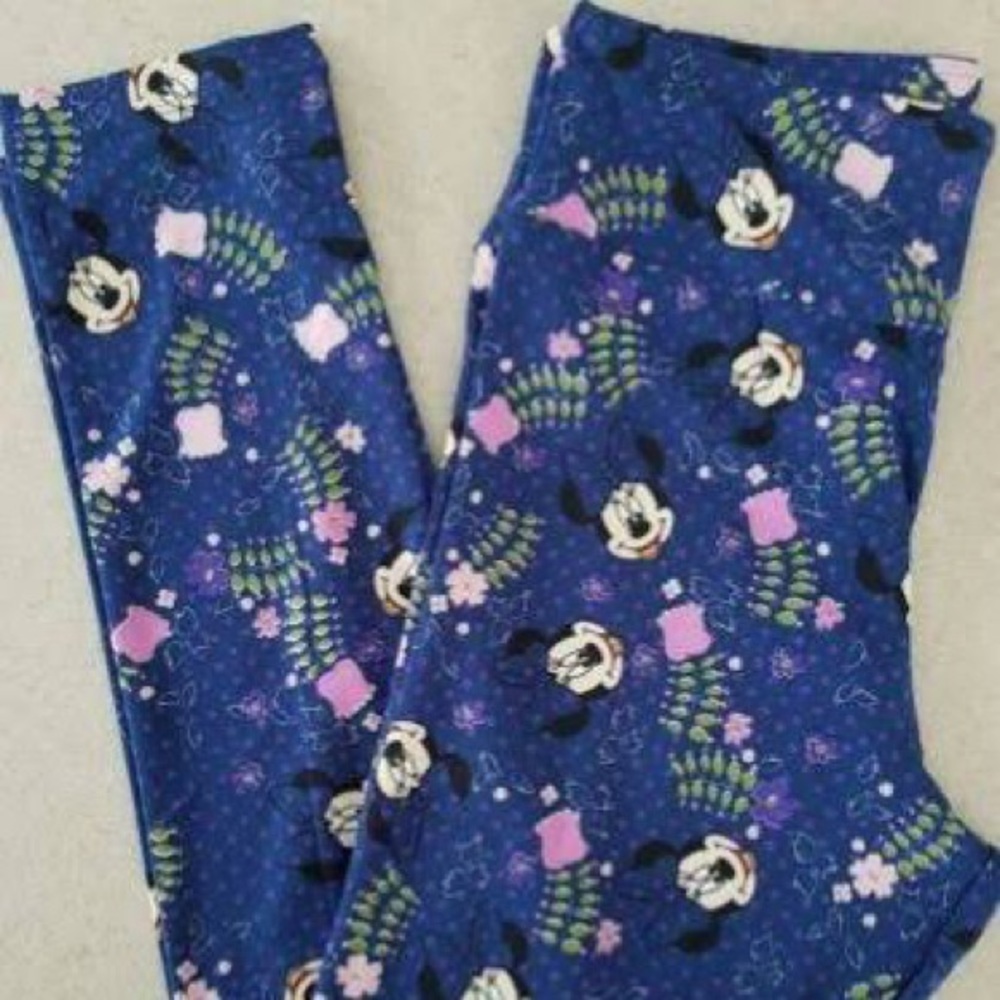 BNWT! LuLaRoe Disney Minnie, Dots & Flowers OS!