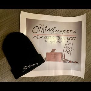 Chainsmokers signed poster!