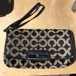 Coach wristlet