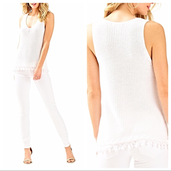 Lilly Pulitzer Jaya Resort Sweater Tank - Picture 2 of 8