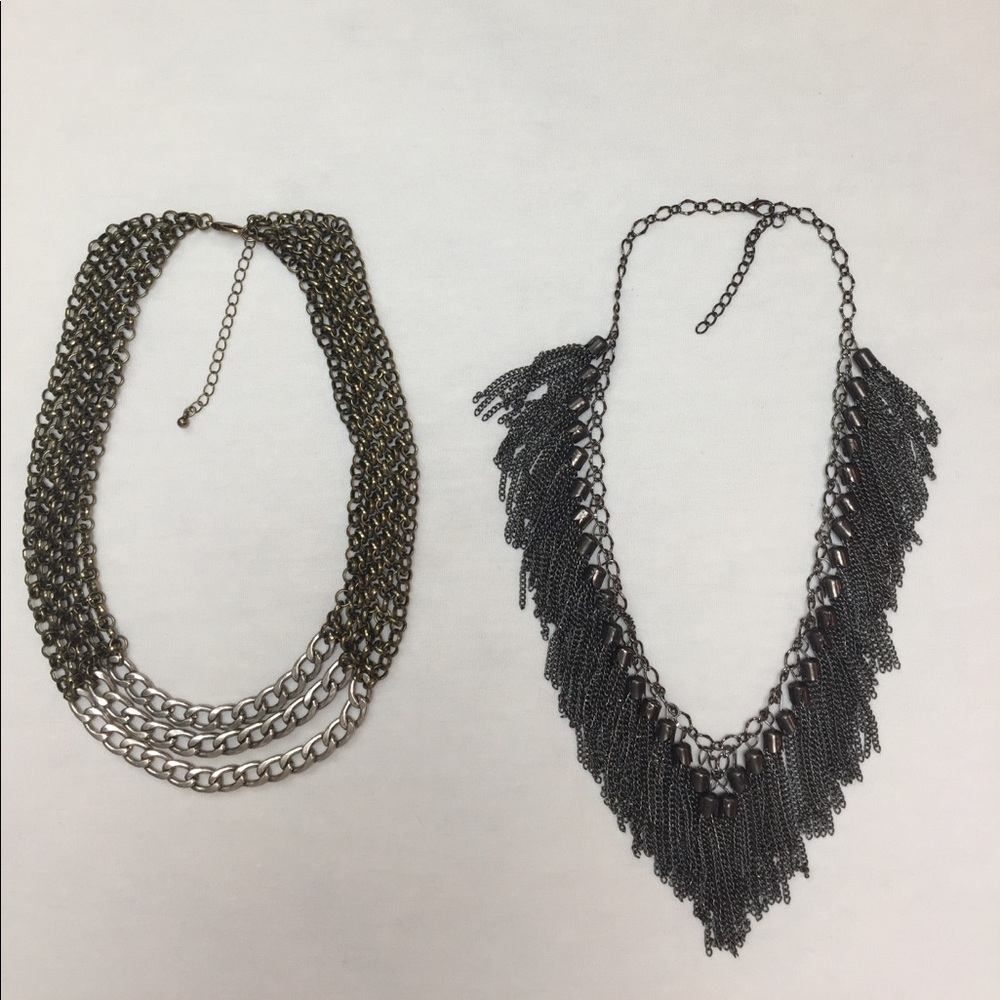 Bundle: Rustic Metal Necklaces
