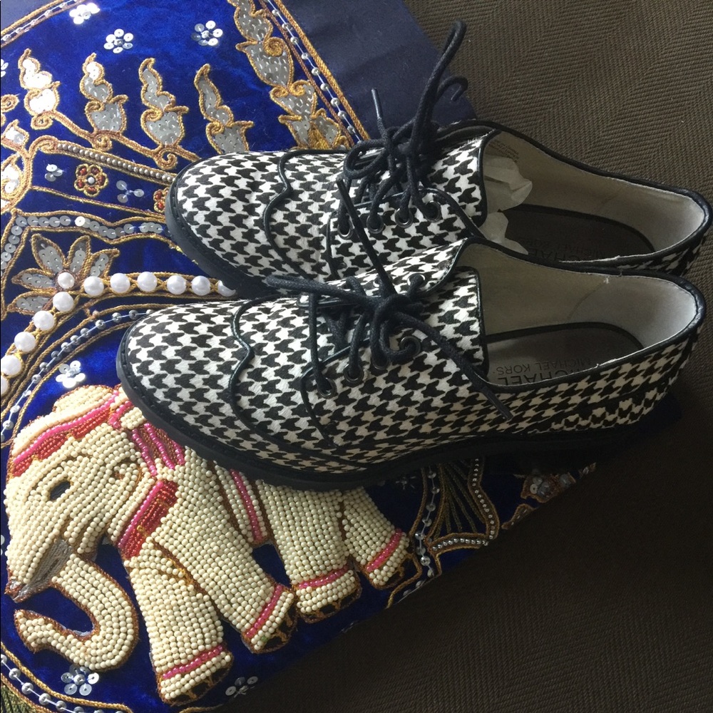 MICHAEL KORS Genuine Leather Creepers
