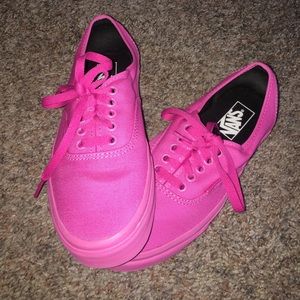 Pink classic vans