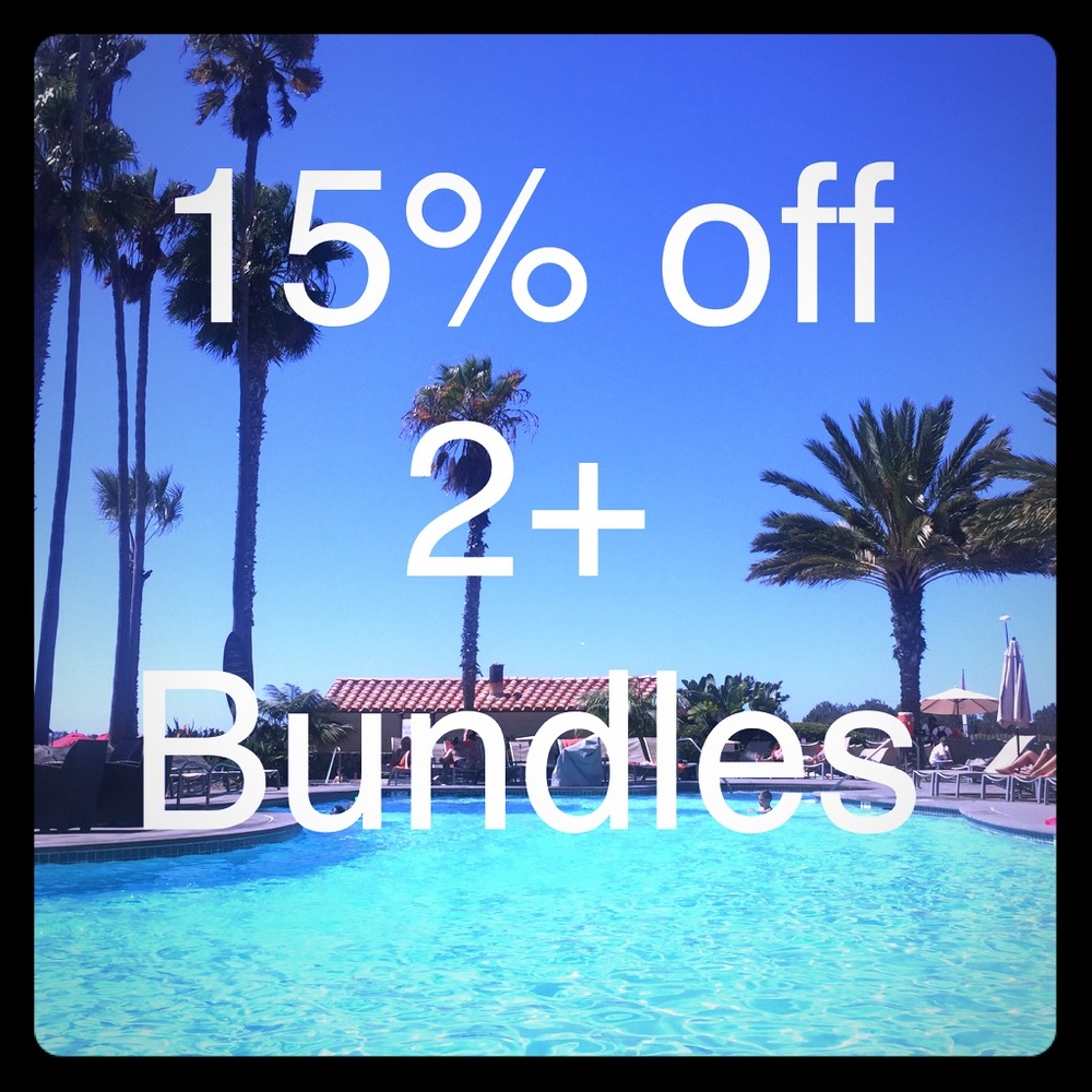 🌴Make an offer🌴✨15% off a bundle of 2 or more✨