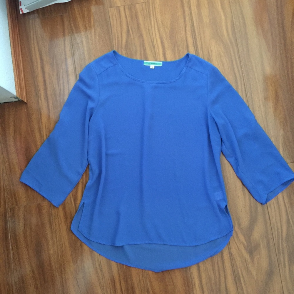 Pelione Nordstrom Blue Blouse