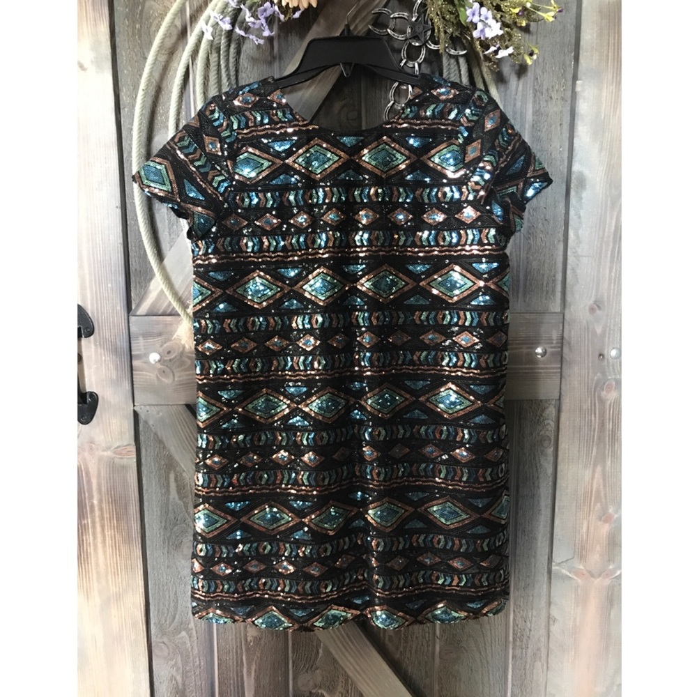 Sequin Aztec Dress. Show Me Your Mumu Dress