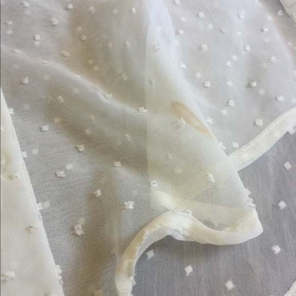 DAYTRIP Lace Sheer Blouse Top Small - Picture 2 of 5