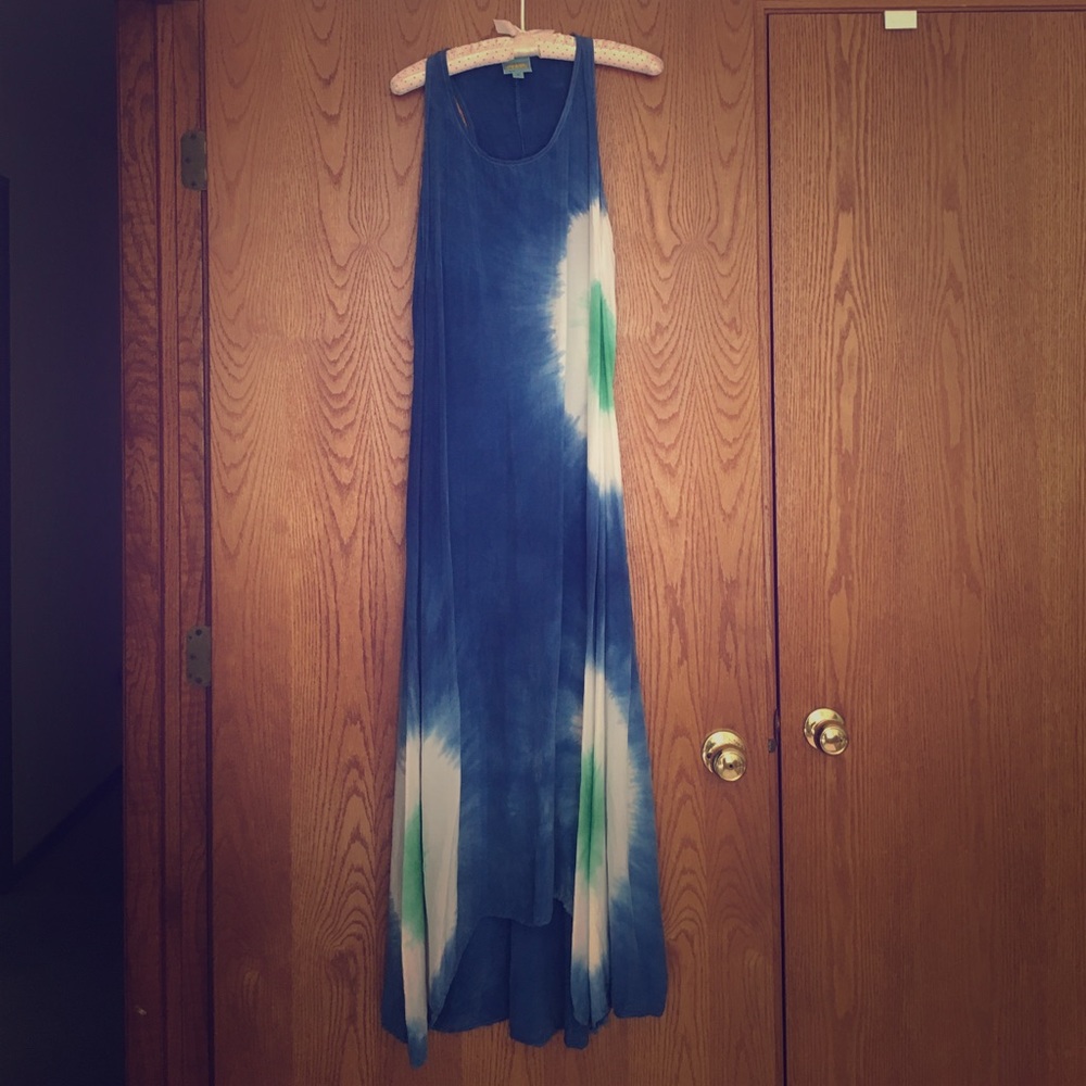 C&C California racer back maxi dress