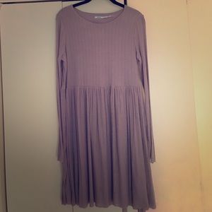 Kimchi Blue long sleeve baby doll sweater dress