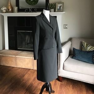 Antonio Melani black 3-piece suit