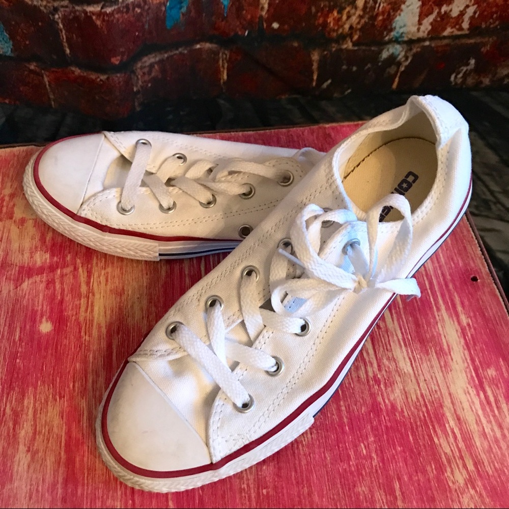 ❤️💙 White Converse 💙❤️