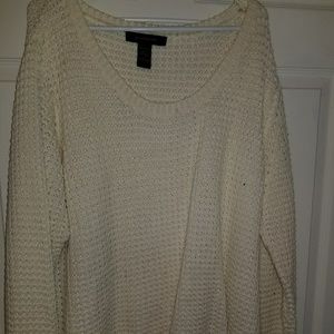 Ashley Stewart Cable Knit Sweater