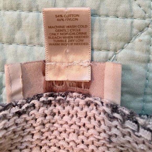 LOFT Marled Grey Sweater, XS - Picture 4 of 4