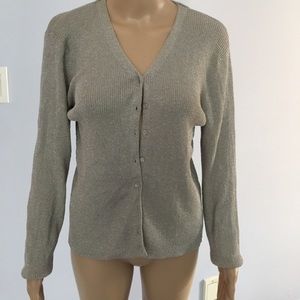 Holiday Sparkle! August Silk Cardigan