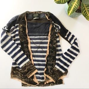 Jean Paul Gaultier Maille Mesh Tank and Cardigan Jean Paul Gaultier Maille Mesh Tank and Cardigan