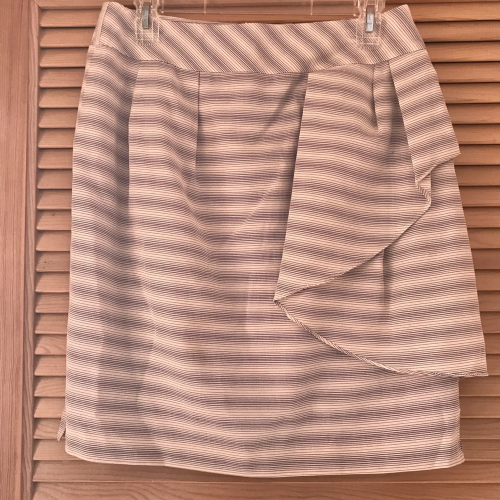 Yoanna Baraschi lavender stripe skirt Sz 8