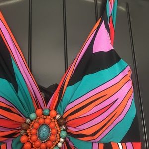 Selling Geometric Print Dress