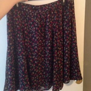 Smocked-Waist circle skirt for woman