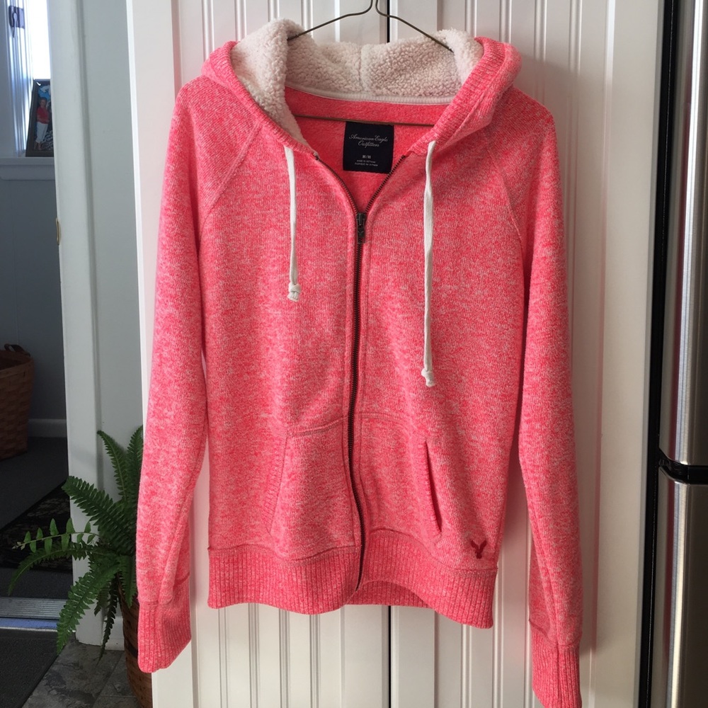 American Eagle Pink Hoodie