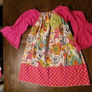 Day of the dead pattern cuteness