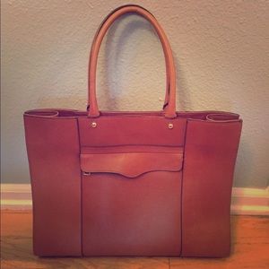 Rebecca Minkoff Large MAB Brown Leather Tote