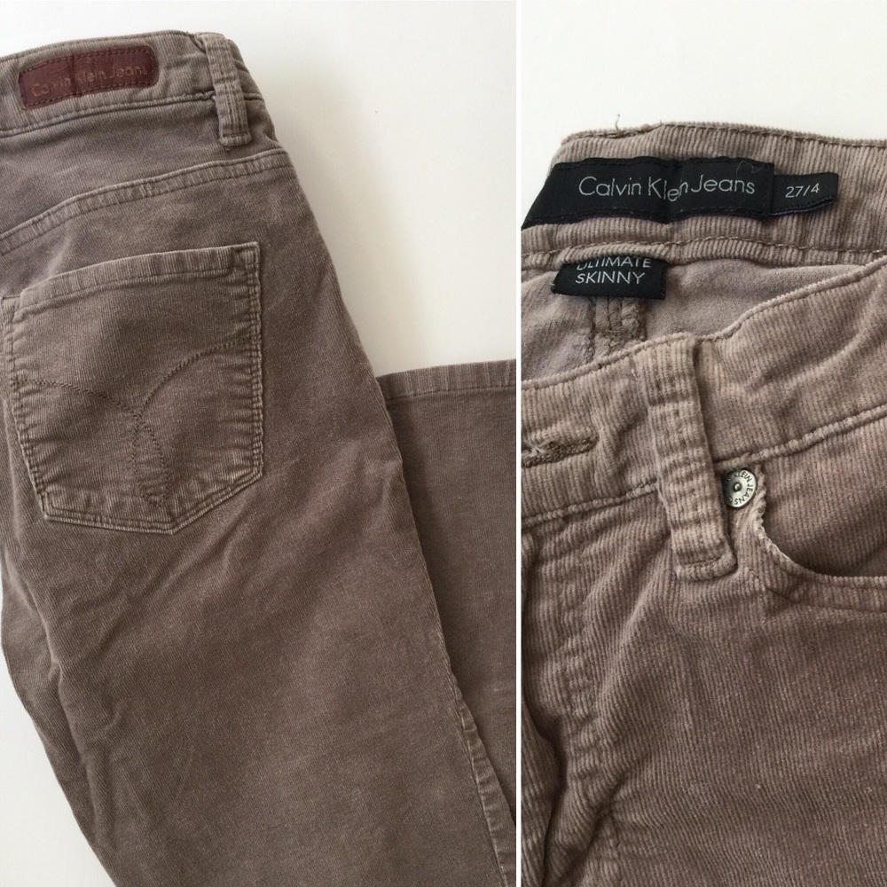 Calvin Klein Skinny Corduroys