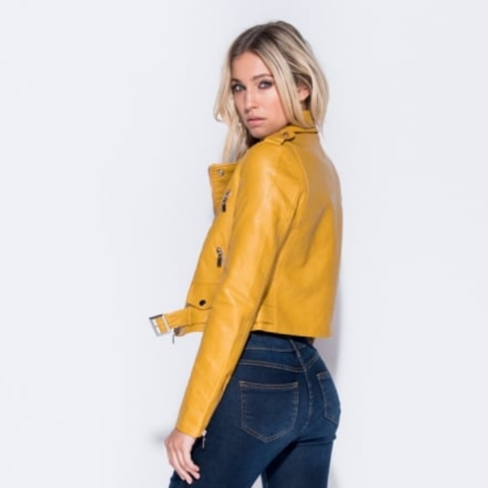 😍 !ONE LEFT! Hot Biker Jacket 😍 - Picture 2 of 6