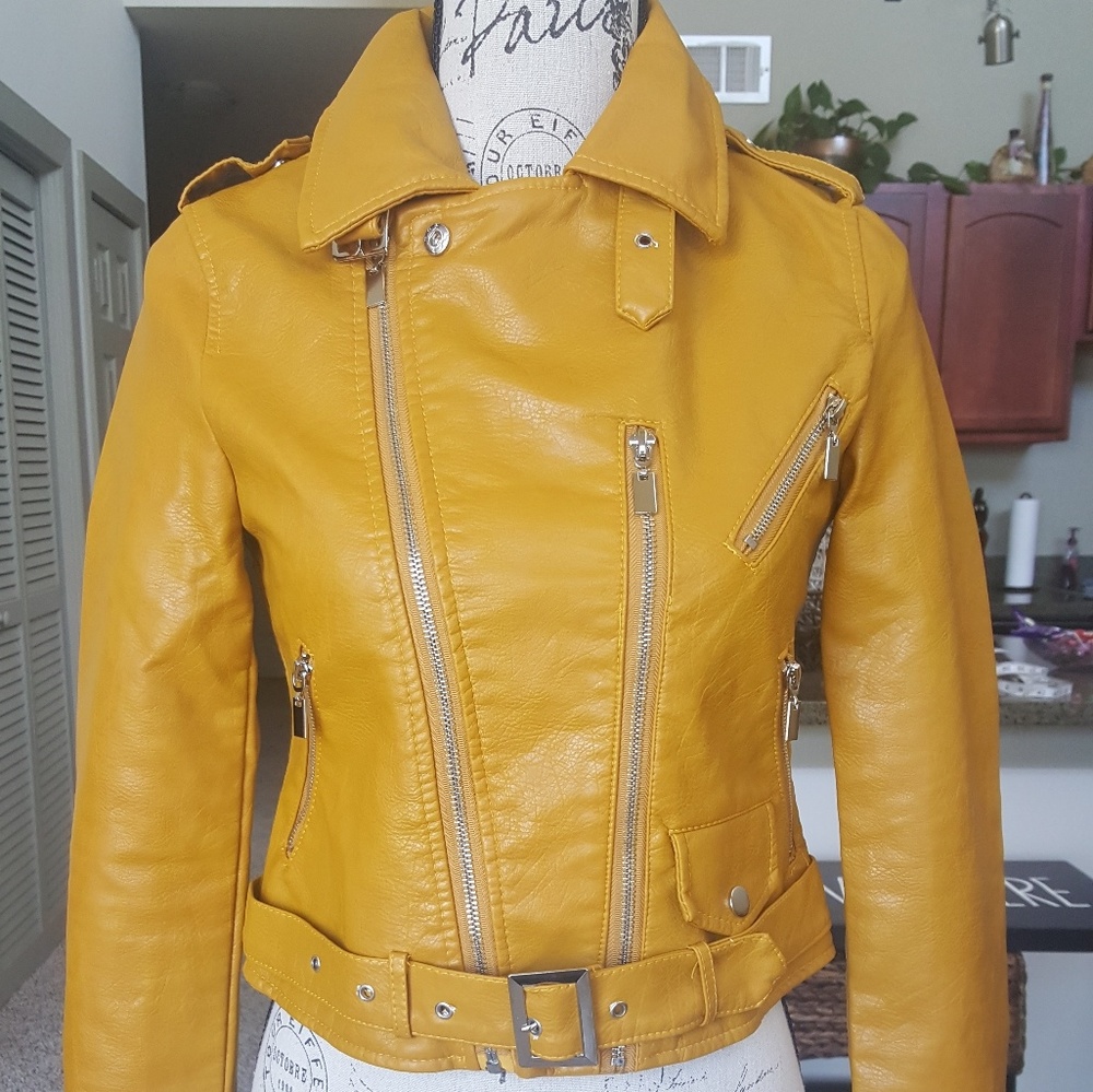 😍 !ONE LEFT! Hot Biker Jacket 😍 - Picture 3 of 6